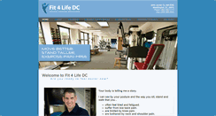 Desktop Screenshot of fit4lifedc.com
